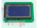 Display LCD ST7920- 128x64 pixels wit op blauw